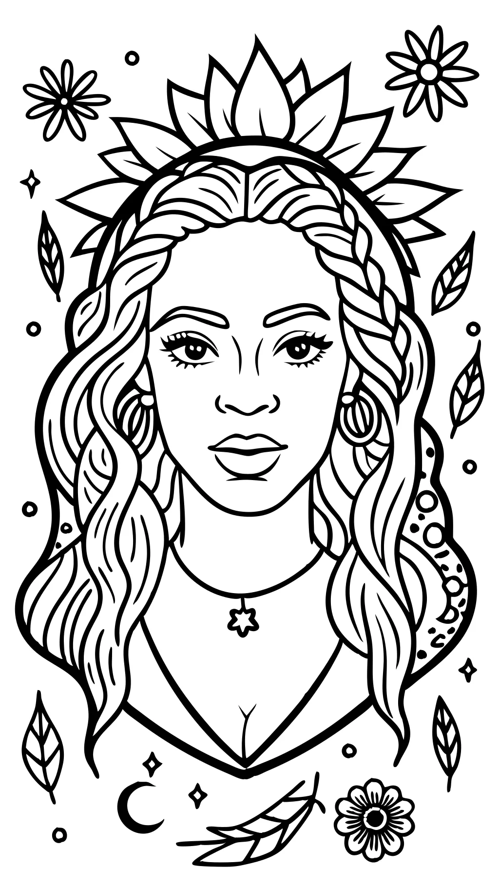 beyonce coloring page